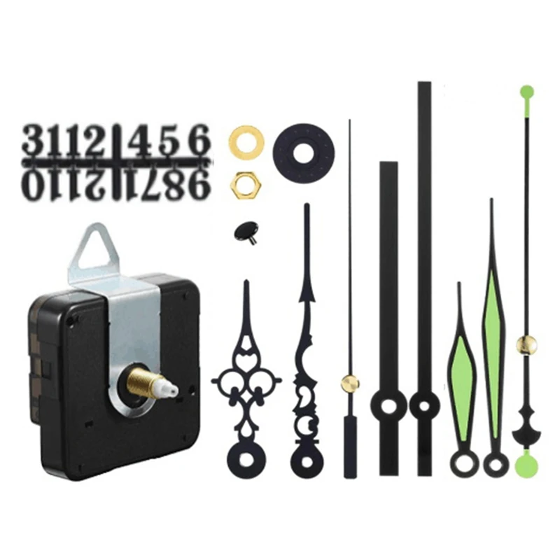 Kili DIY Clock Quartz Clock Movement Mechanism Glowing Hands Quartz Clock Motor Kit for Clock Replacement Repair Parts
Kili DIY Clock Quartz Clock Movement Mechanism Glowing Hands Quartz Clock Motor Kit for Clock Replacement Repair Parts