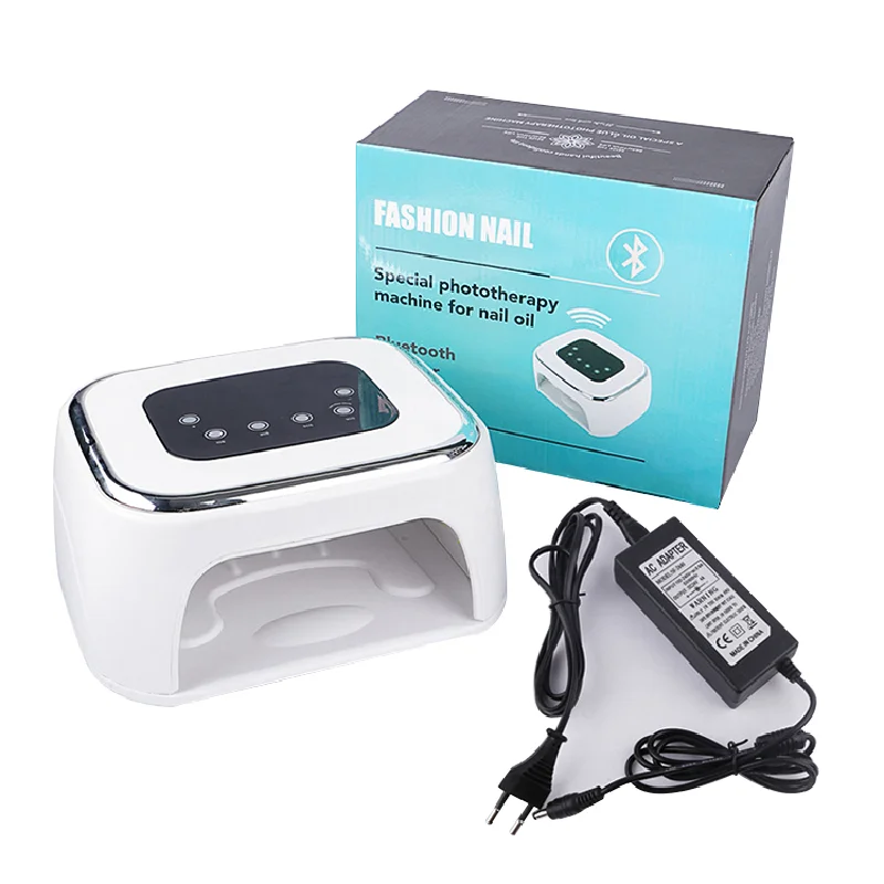 Nail Lamp 99W Custom Pattern 42LEDs UV/LED Light Nail Dryer For All Type Gel With Smart Sensor And Blue Teeth Manicure Tools
Nail Lamp 99W Custom Pattern 42LEDs UV/LED Light Nail Dryer For All Type Gel With Smart Sensor And Blue Teeth Manicure Tools