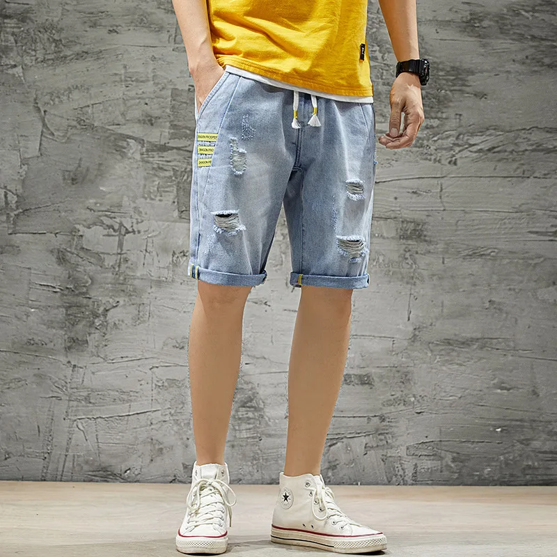 Erkek Giyim Summer Short Hombre New Casual Light Blue Short Shorts Men Korean Pantalones Cortos Hombre Jeans Shorts Men Clothing
Erkek Giyim Summer Short Hombre New Casual Light Blue Short Shorts Men Korean Pantalones Cortos Hombre Jeans Shorts Men Clothing