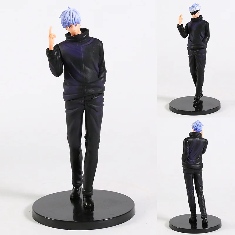 19cm Anime Jujutsu Kaisen Standing Gojo Satoru Change Head Hands PVC Collection Figure Model Toy
19cm Anime Jujutsu Kaisen Standing Gojo Satoru Change Head Hands PVC Collection Figure Model Toy