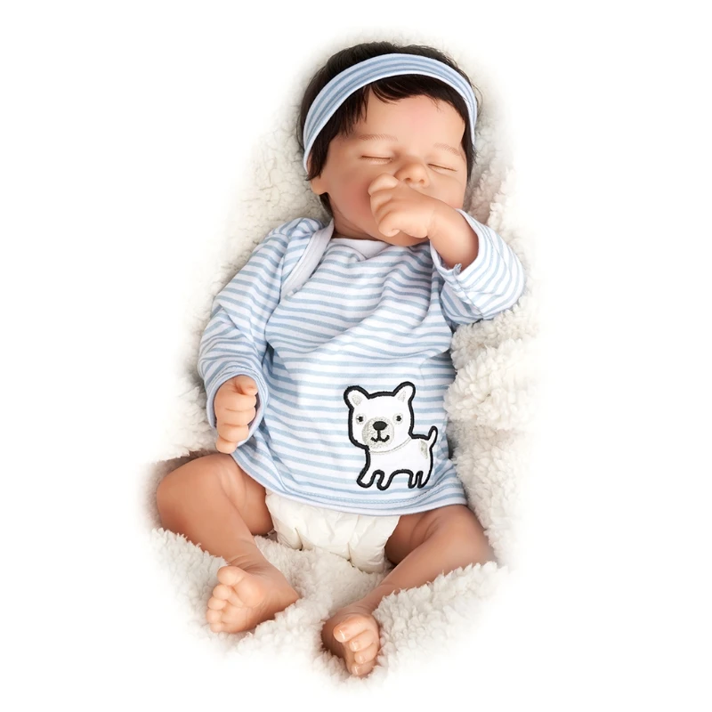 40cm/16in Girl Baby-Doll Reborn Nurturing Doll Realistic Handmade Soft Toy with Silicone Arm & Cloth Body Popular Gift
40cm/16in Girl Baby-Doll Reborn Nurturing Doll Realistic Handmade Soft Toy with Silicone Arm & Cloth Body Popular Gift