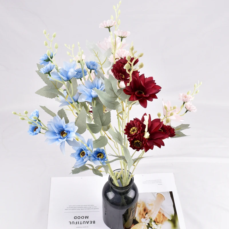 New Simulation Multi-color Champagne Dahlia 87cm,Home Window Decoration,Vase Flower Arrangement,BackgroundWall Photography Props
New Simulation Multi-color Champagne Dahlia 87cm,Home Window Decoration,Vase Flower Arrangement,BackgroundWall Photography Props