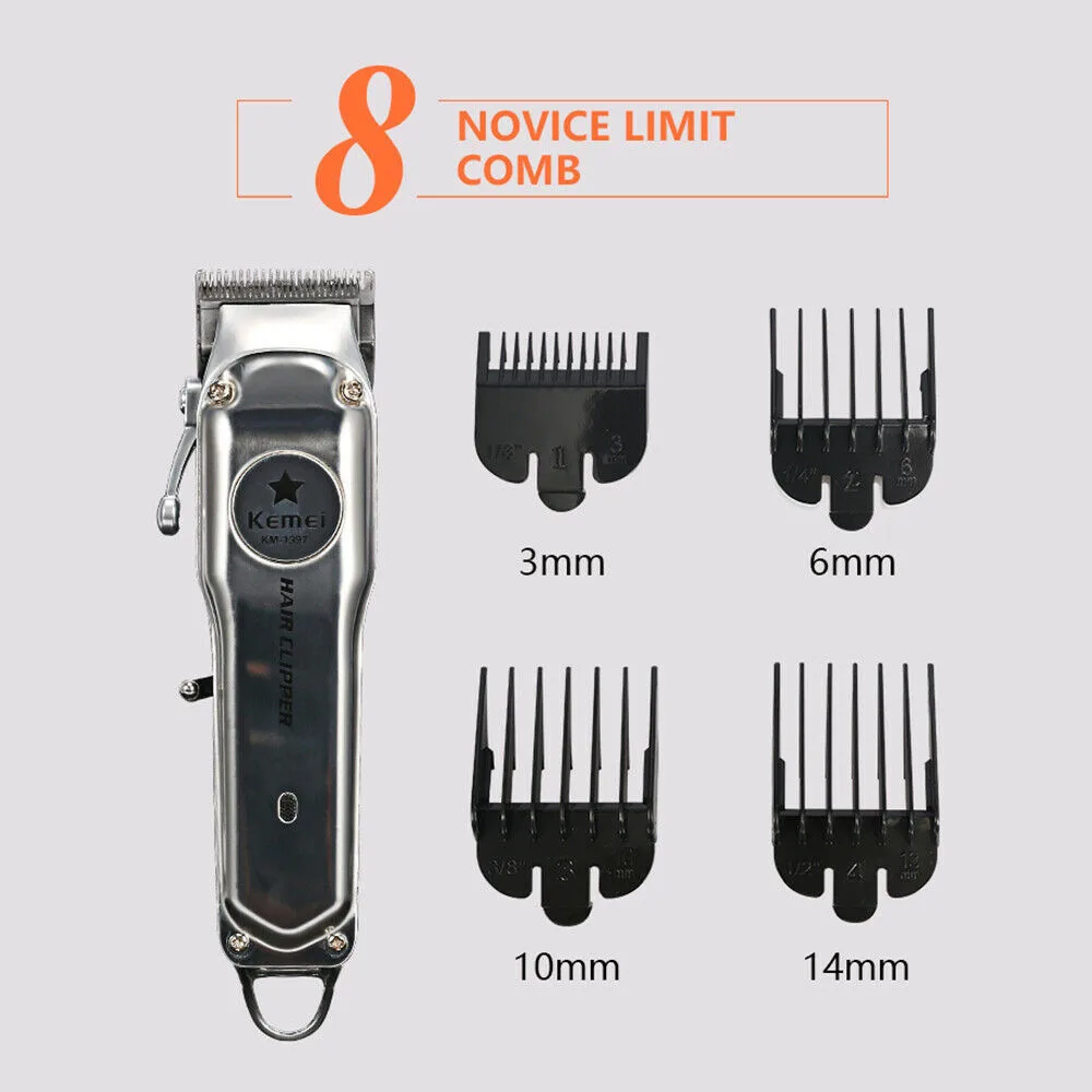Hair Trimmers Km-1997 All-metal Professional Hair Clipper Electric Cordless Hair Trimme Eu Removal Clipper Shaver Adult Razor
Hair Trimmers Km-1997 All-metal Professional Hair Clipper Electric Cordless Hair Trimme Eu Removal Clipper Shaver Adult Razor