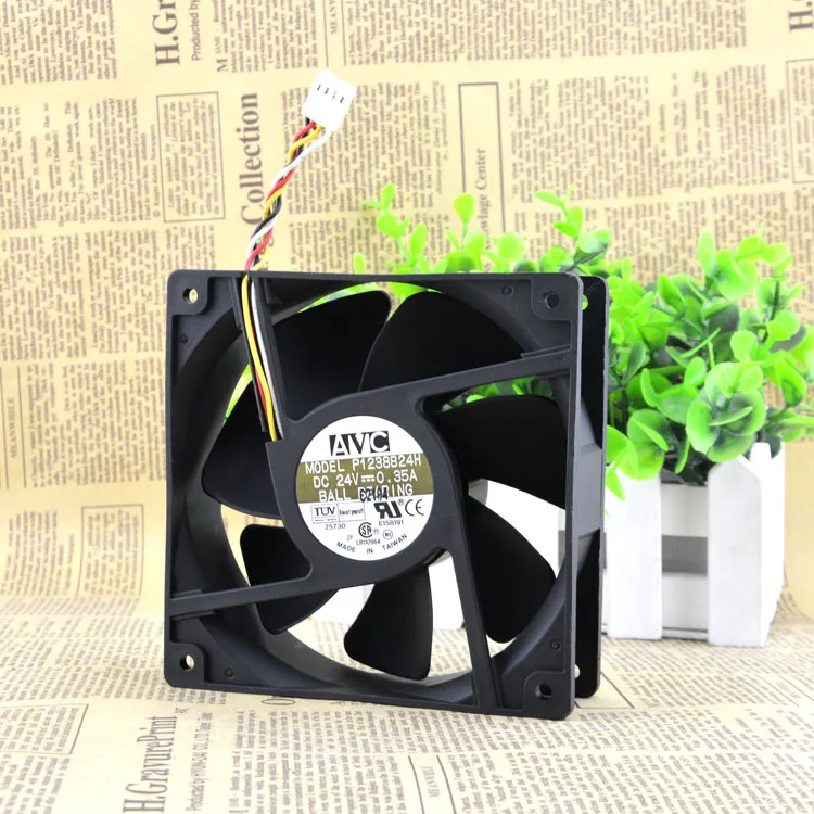 Новый P1238B24H 12 см 12038 24V 0.35A 4 провода защиты электродвигателя Вентилятор охлаждения
Новый P1238B24H 12 см 12038 24V 0.35A 4 провода защиты электродвигателя Вентилятор охлаждения