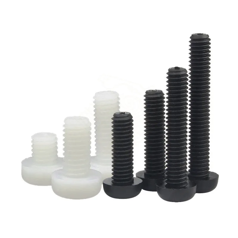 10/20/50PCS M2 M2.5 M3 M4 M5 M6 M8 Metric Threaded Black White Nylon Plastic Phillips Pan Head Cross Round Screw Bolt L=5mm-25mm
10/20/50PCS M2 M2.5 M3 M4 M5 M6 M8 Metric Threaded Black White Nylon Plastic Phillips Pan Head Cross Round Screw Bolt L=5mm-25mm