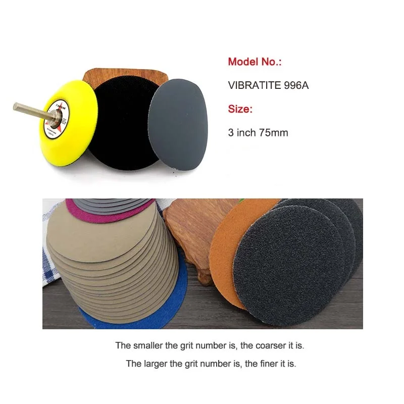 50PCS 3inch Wet Or Dry Sandpaper Hook And Loop Silicon Carbide Flocking back Sanding Discs 600-10000 grind polish automotive
50PCS 3inch Wet Or Dry Sandpaper Hook And Loop Silicon Carbide Flocking back Sanding Discs 600-10000 grind polish automotive