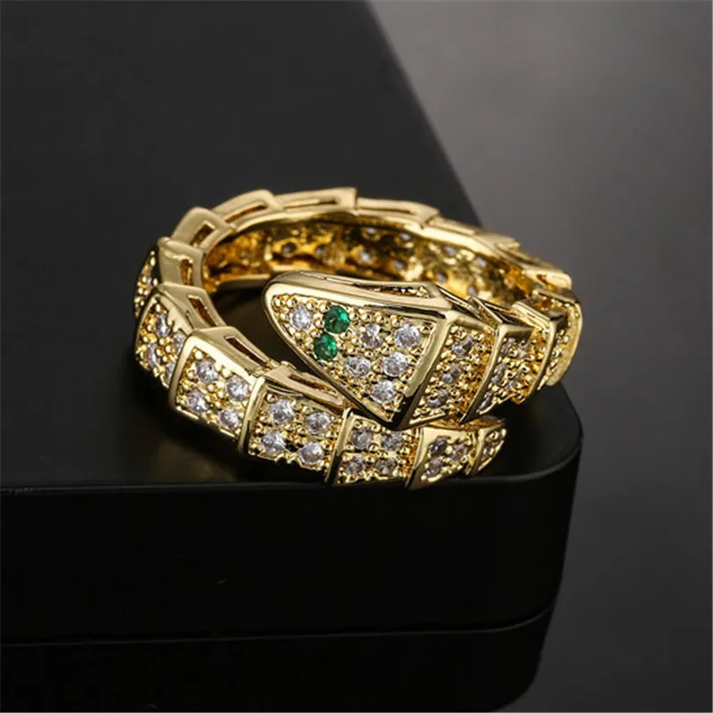 WUKALO 2022 Korea New Style Snake Ring Fashion Exquisite Open Ring Elegant Ladies Banquet Jewelry
WUKALO 2022 Korea New Style Snake Ring Fashion Exquisite Open Ring Elegant Ladies Banquet Jewelry