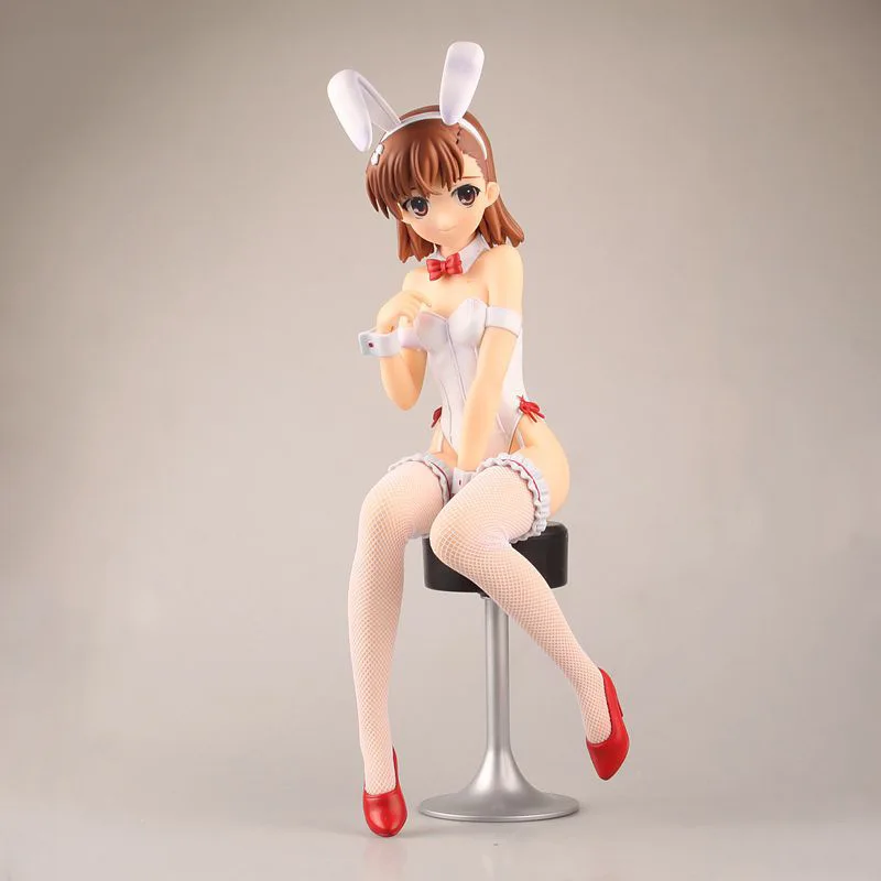 Запрещен волшебный каталог книг Misaka Mikoto Bunny Ver. Коллекционная аниме фигурка из ПВХ
