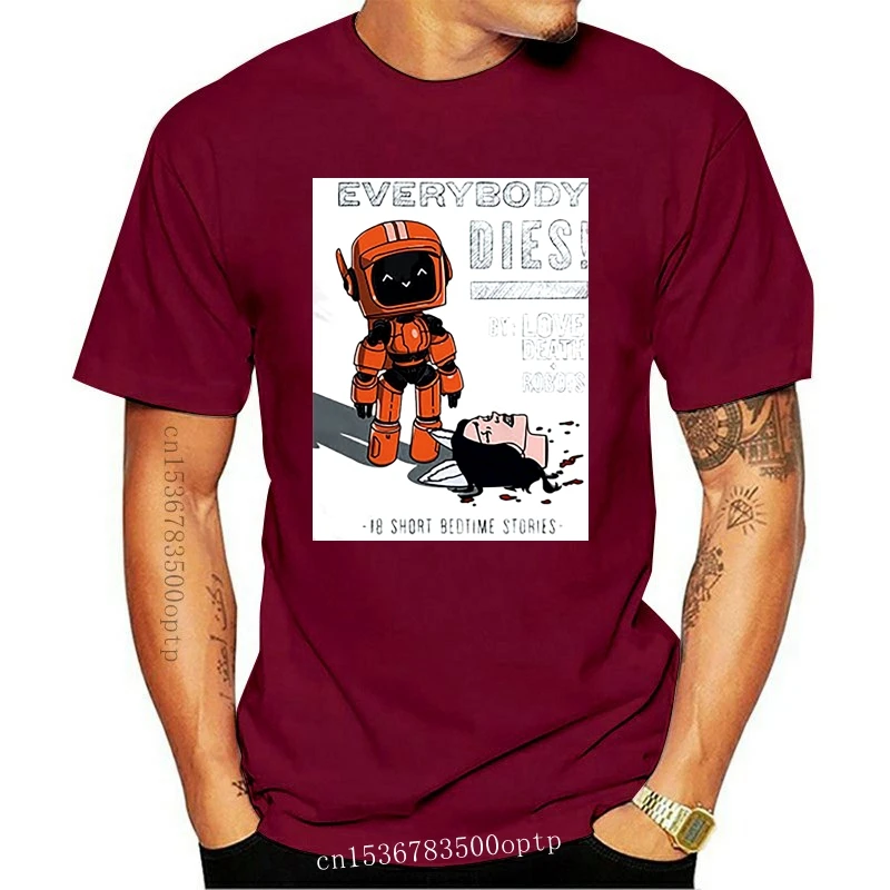 Новая летняя 3D футболка с роботами комедии Love Death, лето 2021
Новая летняя 3D футболка с роботами комедии Love Death, лето 2021