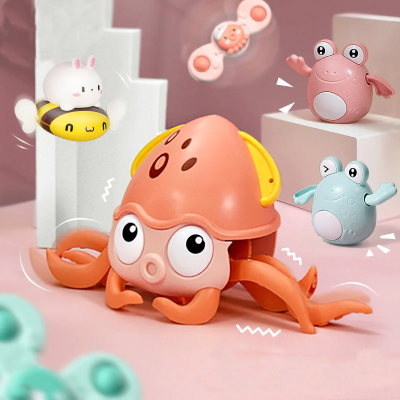 DIY Cute Amphibious Movable Pet Bath Pool Toys Baby Bath Gifts Indoor Outdoor Universal Walking Octopus Floating Toy for Kids 
DIY Cute Amphibious Movable Pet Bath Pool Toys Baby Bath Gifts Indoor Outdoor Universal Walking Octopus Floating Toy for Kids