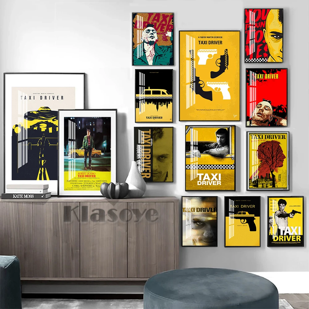 Taxi Driver Psychological Thriller Movie Poster Film Lover Collection Gift Vintage Abstract Canvas Painting Wall Art Print Decor
Taxi Driver Psychological Thriller Movie Poster Film Lover Collection Gift Vintage Abstract Canvas Painting Wall Art Print Decor