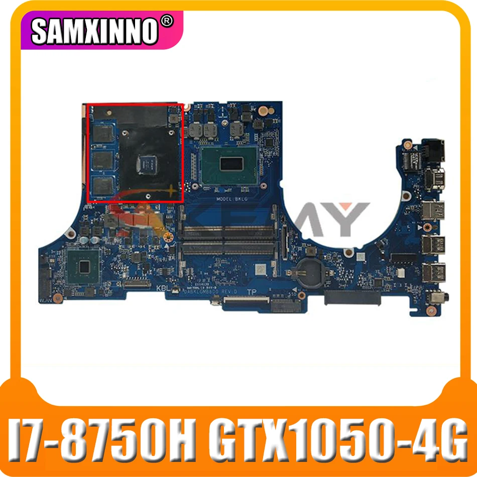 Akemy FX80G For ASUS FX504G FX80G FX504GM FX504GD DABKLGMB8D0 Mainboard I7-8750H GTX1050-4G Motherboard Integrated 100% Test
Akemy FX80G For ASUS FX504G FX80G FX504GM FX504GD DABKLGMB8D0 Mainboard I7-8750H GTX1050-4G Motherboard Integrated 100% Test