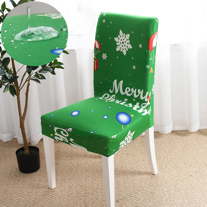 Christmas Waterproof Prints Elastic Stretch Chair Cover Universal Size Slipcovers Seat Cover for Dining Room Banquet Hotel
Christmas Waterproof Prints Elastic Stretch Chair Cover Universal Size Slipcovers Seat Cover for Dining Room Banquet Hotel