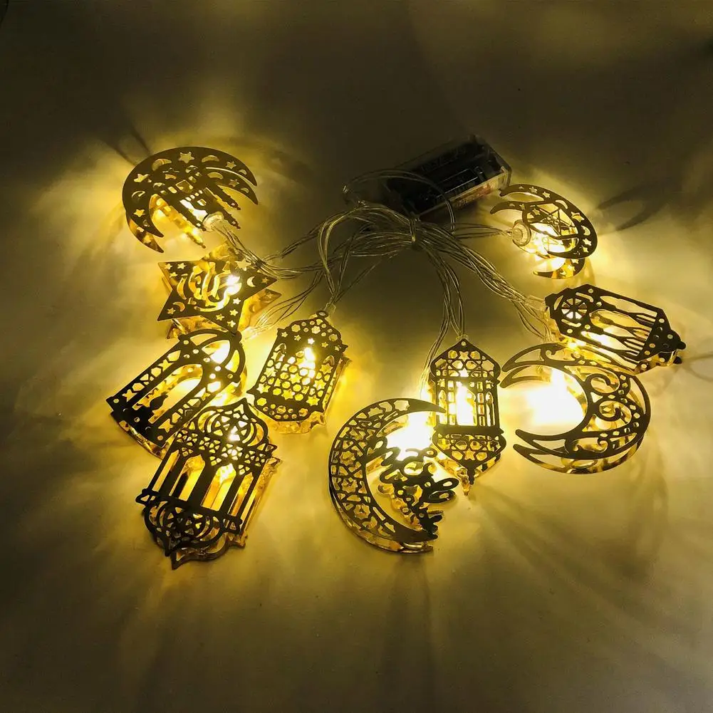 10LED Ramadan Decorations LED String Lights Happy EID Party Decor Lamps Eid al-Fitr Islam Muslim Festive Party Supplies
10LED Ramadan Decorations LED String Lights Happy EID Party Decor Lamps Eid al-Fitr Islam Muslim Festive Party Supplies