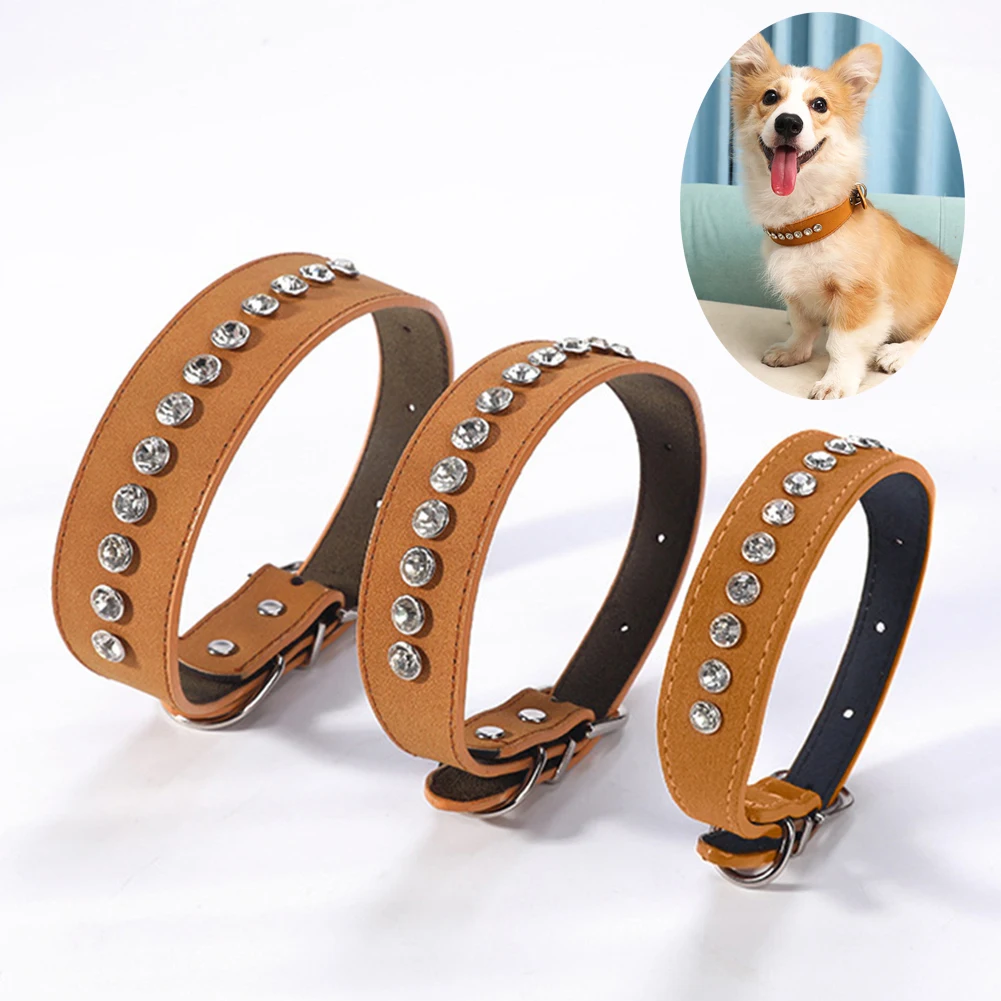 Dog Collar Leather Personalized Pet Dogs Collar Leash Used for Small Medium-sized Dogs Cats Outdoor Walking Pets Supplies
Dog Collar Leather Personalized Pet Dogs Collar Leash Used for Small Medium-sized Dogs Cats Outdoor Walking Pets Supplies