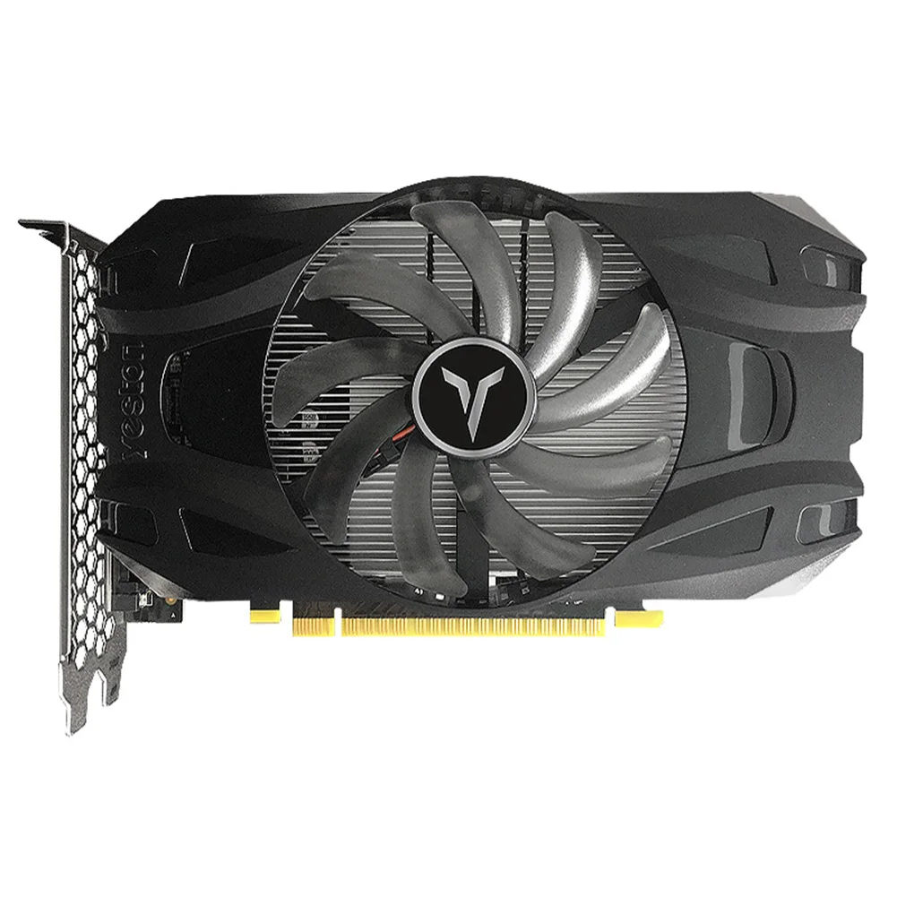 GTX-1050-Ti 4GB GDDR5 128 Bit PCI-Express Graphics Card Gaming Video Card GPU for Windows 10 8 7 PC Computer Graphic processing
GTX-1050-Ti 4GB GDDR5 128 Bit PCI-Express Graphics Card Gaming Video Card GPU for Windows 10 8 7 PC Computer Graphic processing