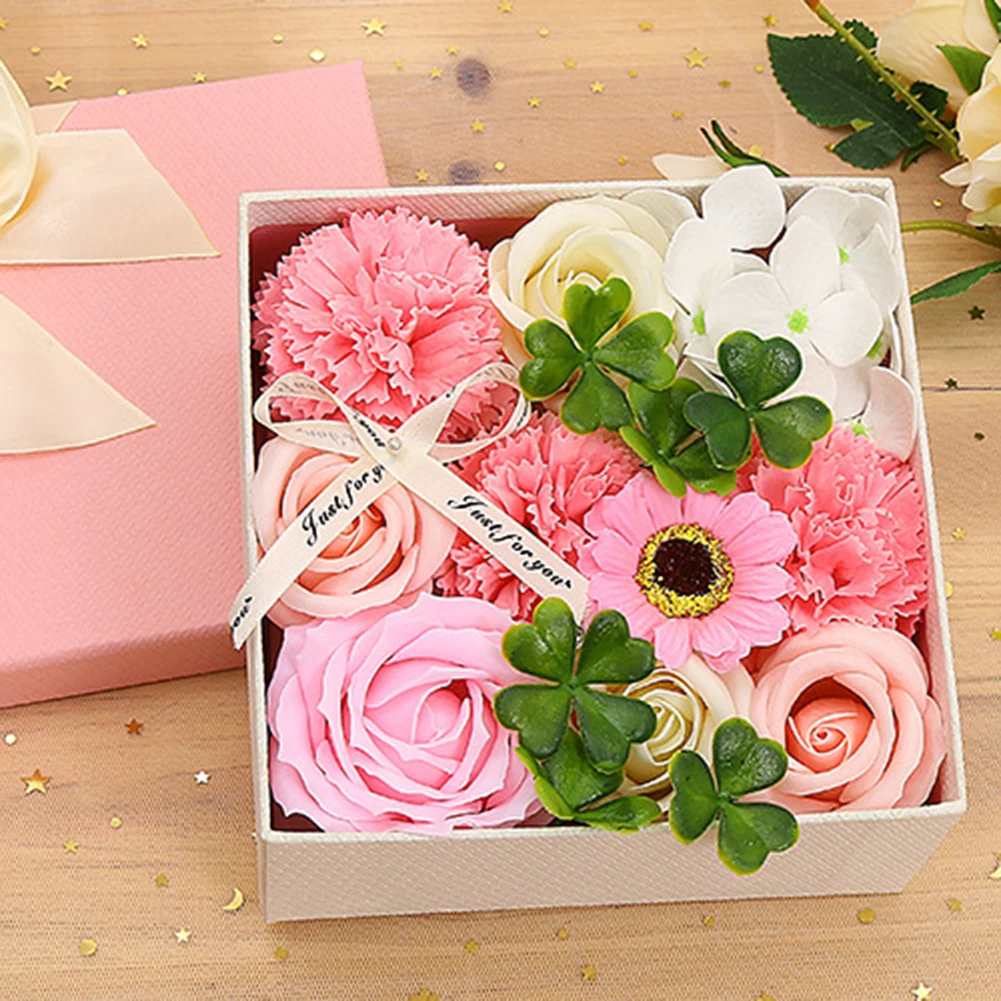 New Arrival Rose Soap Flower Gift Boxed Valentine'S Day Wedding Greeting Immortal Flower Romantic Home Decoration Celebration
New Arrival Rose Soap Flower Gift Boxed Valentine'S Day Wedding Greeting Immortal Flower Romantic Home Decoration Celebration