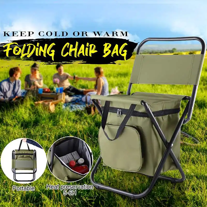 Portable Folding Camping Outdoor Picnic BBQ Foldable Chair With Ice Isolation Package
Portable Folding Camping Outdoor Picnic BBQ Foldable Chair With Ice Isolation Package