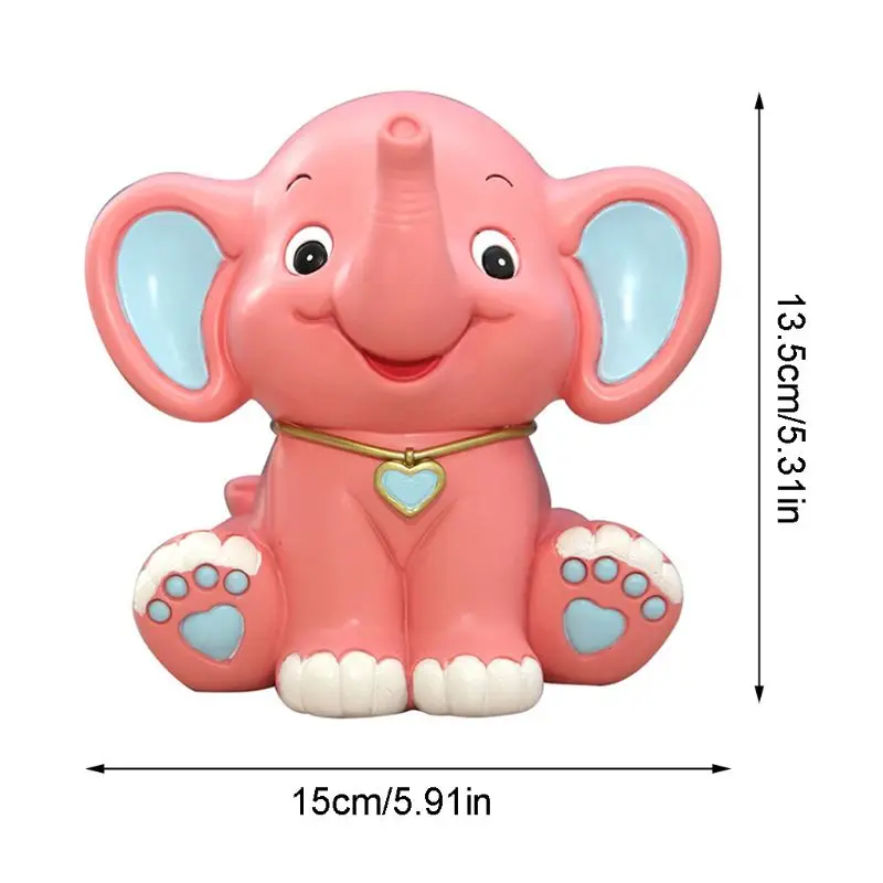 Cartoon Baby Elephant Piggy Bank Resin Coin Bank Money Bank Christmas Birthday Gifts for Kids Home Decoration 
Cartoon Baby Elephant Piggy Bank Resin Coin Bank Money Bank Christmas Birthday Gifts for Kids Home Decoration