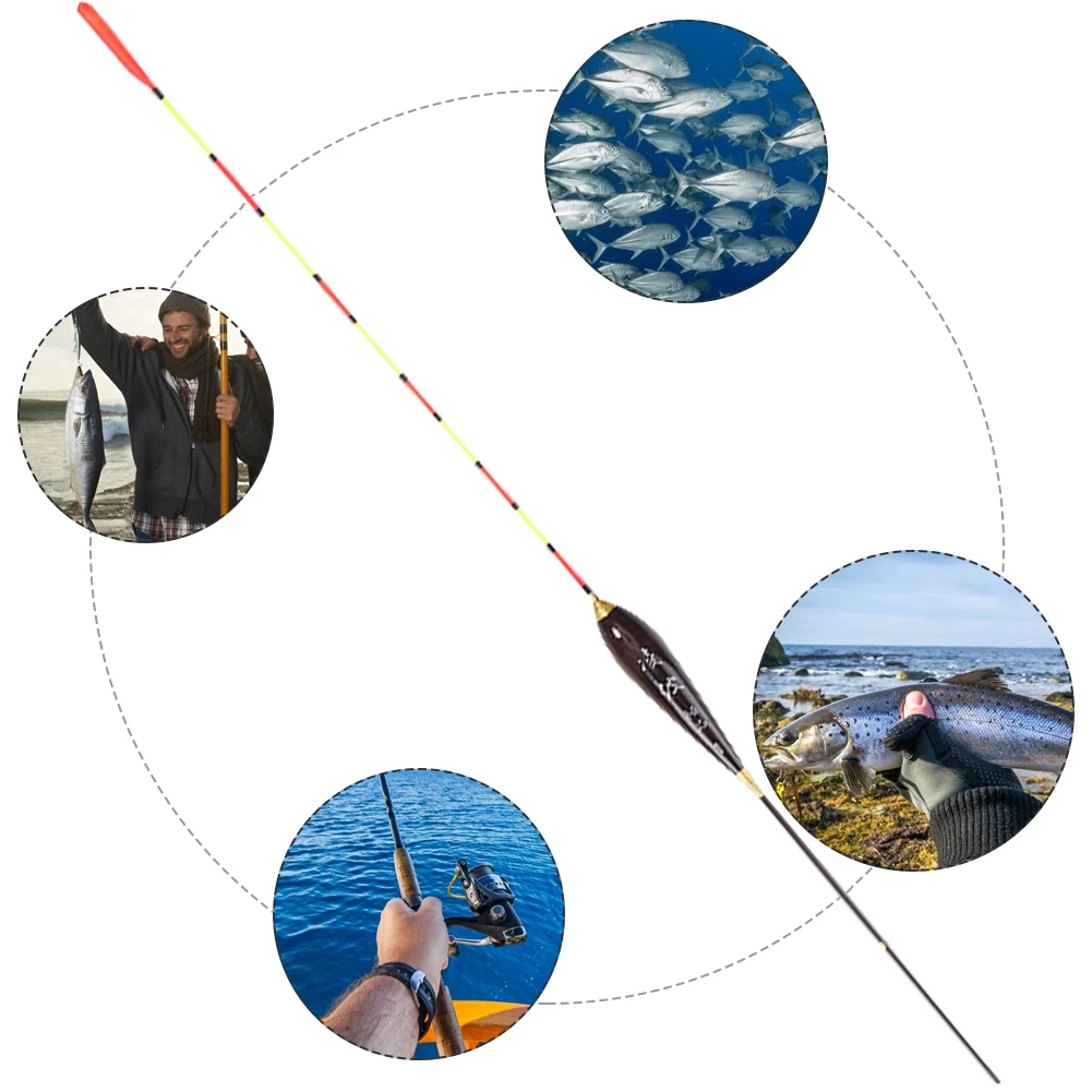 3 PCs Fishing Float Wood Fluorescent High Sensitivity Bobber Luminous Float Fishing Light Float Buoy Stick Fishing Accessories
3 PCs Fishing Float Wood Fluorescent High Sensitivity Bobber Luminous Float Fishing Light Float Buoy Stick Fishing Accessories