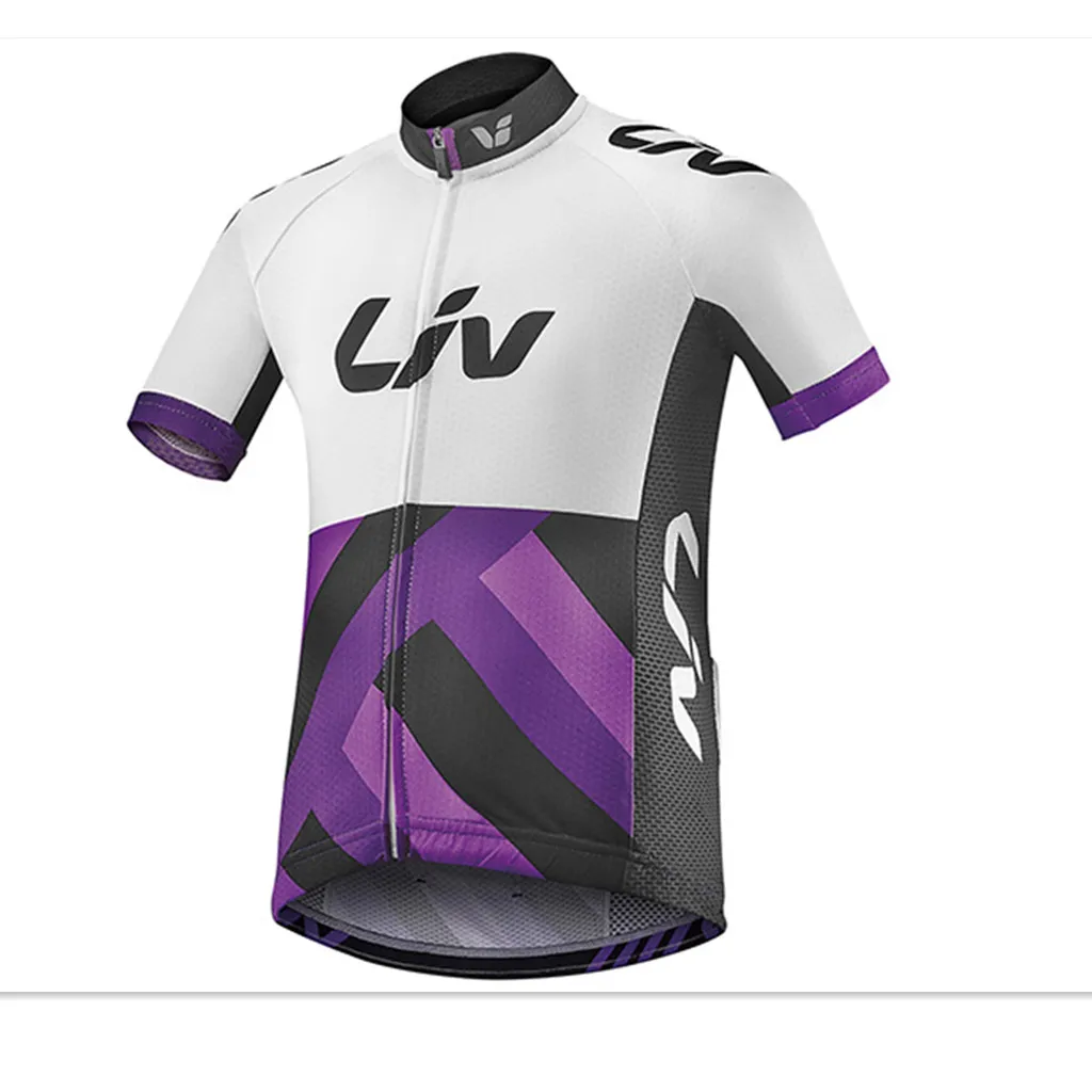 LIV Women Purple Short Sleeve Jersey Gel Pad Shorts Cropped-trousers Roupa Ciclismo Maillot Mujer Hot Sale Cycliste Wear Tops
LIV Women Purple Short Sleeve Jersey Gel Pad Shorts Cropped-trousers Roupa Ciclismo Maillot Mujer Hot Sale Cycliste Wear Tops