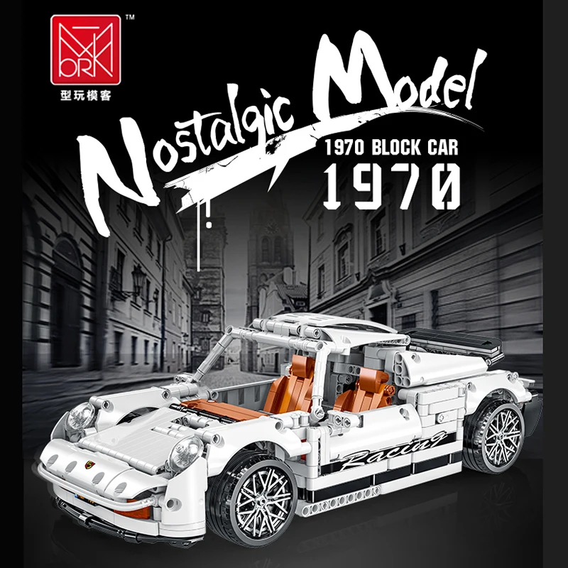 1365PCS Building Blocks 023013 Mork Nostalgic Model 1970 Block Car Classic Porsche Sports Car Boy Girl Toy Birthday Gift
1365PCS Building Blocks 023013 Mork Nostalgic Model 1970 Block Car Classic Porsche Sports Car Boy Girl Toy Birthday Gift