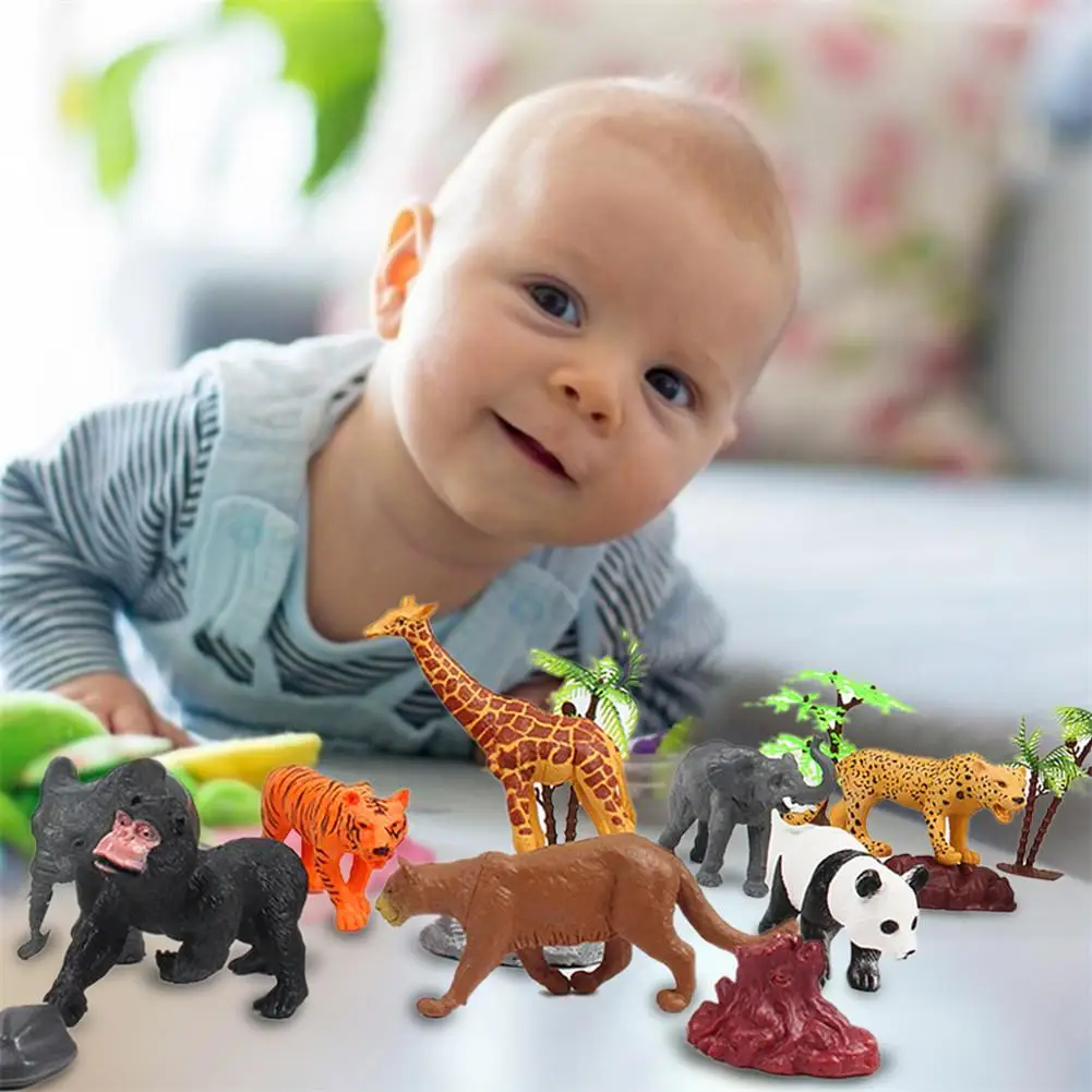 24PCS Animal Figure Toys Jungle Animal Doll Learning Model Toys For Chidlren Kids Gift
24PCS Animal Figure Toys Jungle Animal Doll Learning Model Toys For Chidlren Kids Gift