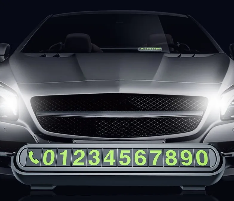 Black/White Car Temporary Parking Card Phone Number Card Plate Park Stop Auto Telephone Number Car Park Stop 14*3*3cm
Black/White Car Temporary Parking Card Phone Number Card Plate Park Stop Auto Telephone Number Car Park Stop 14*3*3cm