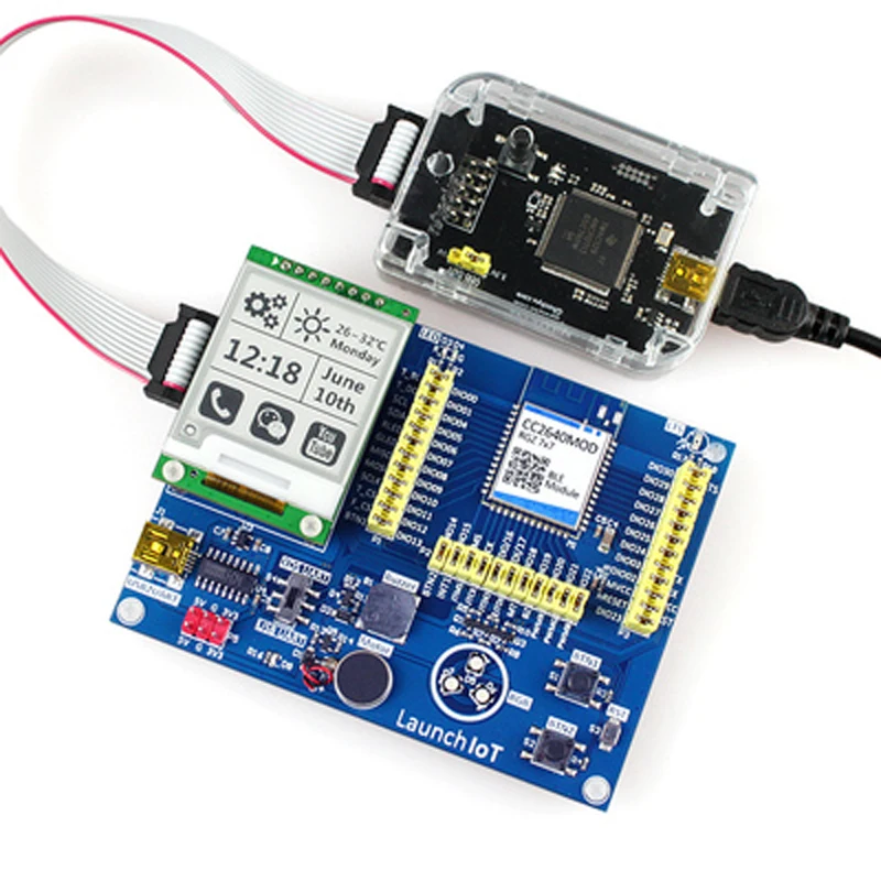 Макетная плата CC2640, набор CC2640R2F CC2650 BLE, Bluetooth 5,0 Super CC2541 RGZ (чип 7x7) 
Макетная плата CC2640, набор CC2640R2F CC2650 BLE, Bluetooth 5,0 Super CC2541 RGZ (чип 7x7)