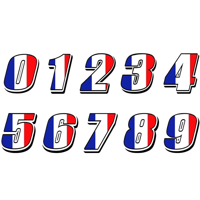 15 X 15cm Car Sticker Racing Numbers France Flag Stickers Decal Motocross Moto Auto ATV BIKE Decor Sticker
15 X 15cm Car Sticker Racing Numbers France Flag Stickers Decal Motocross Moto Auto ATV BIKE Decor Sticker