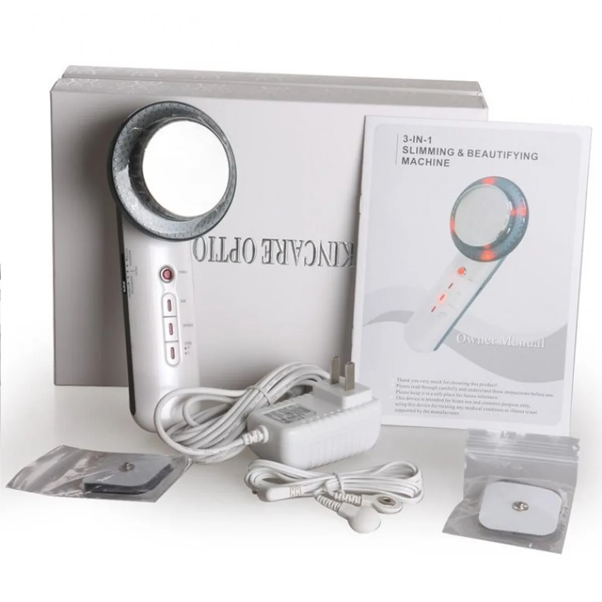 Body Slimming Massager 3 in 1 EMS Infrared Ultrasonic Massager Ultrasound Slimming Fat Burner Cavitation Face Beauty Machine
Body Slimming Massager 3 in 1 EMS Infrared Ultrasonic Massager Ultrasound Slimming Fat Burner Cavitation Face Beauty Machine