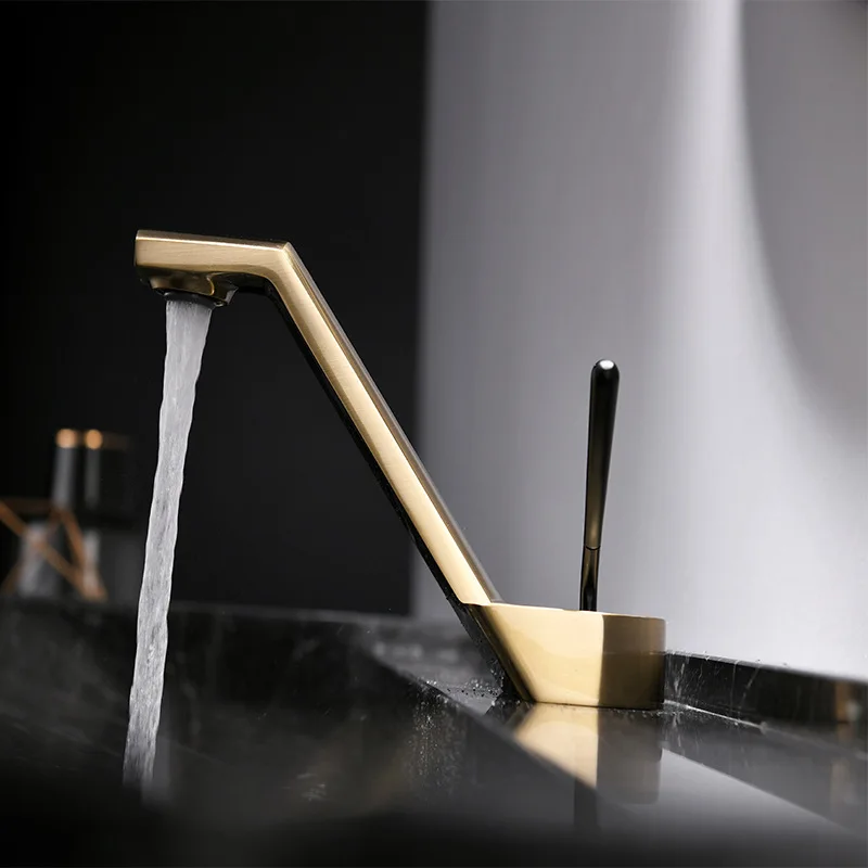 Brass Sink Mixer Luxury Bathroom Faucet Tap Deck Mounted Faucet Hot And Cold Black/Gold/Rose Gold/Grey/Chrome Mixer Tap Modern
Brass Sink Mixer Luxury Bathroom Faucet Tap Deck Mounted Faucet Hot And Cold Black/Gold/Rose Gold/Grey/Chrome Mixer Tap Modern