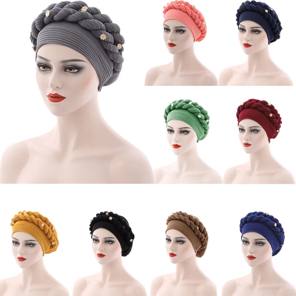 Braids Turban Hijab For Women Stretchy Muslim Headscarf Hat Female Head Wraps Cap Islamic Headwear Bonnet Chemo Hats Solid Color
Braids Turban Hijab For Women Stretchy Muslim Headscarf Hat Female Head Wraps Cap Islamic Headwear Bonnet Chemo Hats Solid Color