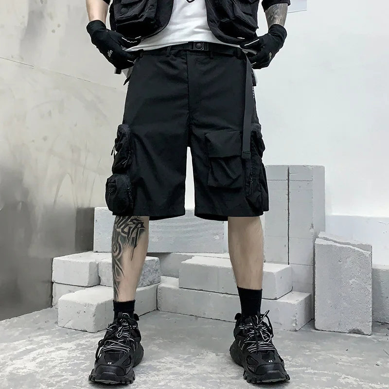Summer Menswear Multi-pocket Shorts Male Streetwear Hip Hop Loose Casual Sports Cargo Shorts Man Short Pants Shorts for Men
Summer Menswear Multi-pocket Shorts Male Streetwear Hip Hop Loose Casual Sports Cargo Shorts Man Short Pants Shorts for Men