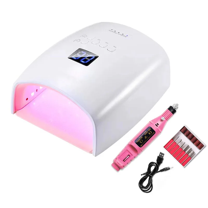 Professional UV Nail Lamp Set Nail Art Tools Kit with Nail Drilling Machine Pedicure Manicure Tools Set
Professional UV Nail Lamp Set Nail Art Tools Kit with Nail Drilling Machine Pedicure Manicure Tools Set