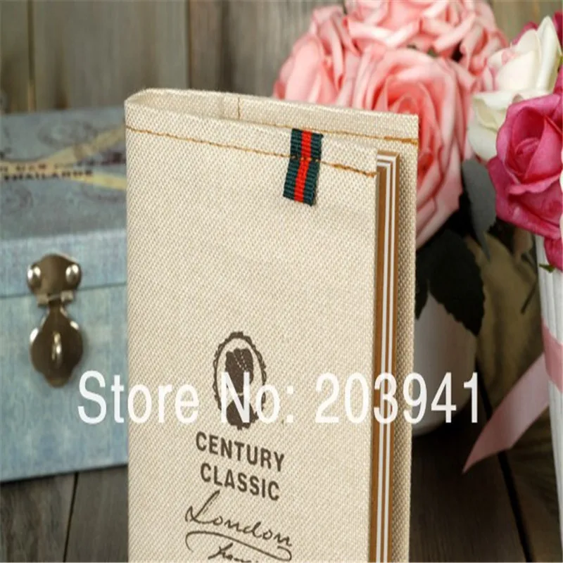 New Vintage Cloth cover notebook Lovely DIY Journal Diary Book notepads Planner new fashion Gifts | Канцтовары для офиса и