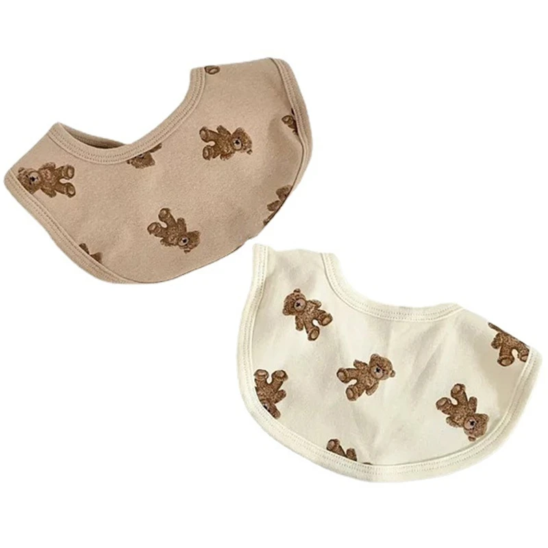 Korean Bear Print Baby Bib Soft Cotton Baby Drool Bibs Cute Scarf Newborns Washcloth Feeding Handkerchief Boys & Girls
Korean Bear Print Baby Bib Soft Cotton Baby Drool Bibs Cute Scarf Newborns Washcloth Feeding Handkerchief Boys & Girls