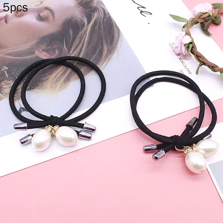 Fashionable new style water drill bottom rubber band 2 big Pearl water drill hand knot leather band elastic rubber band
Fashionable new style water drill bottom rubber band 2 big Pearl water drill hand knot leather band elastic rubber band