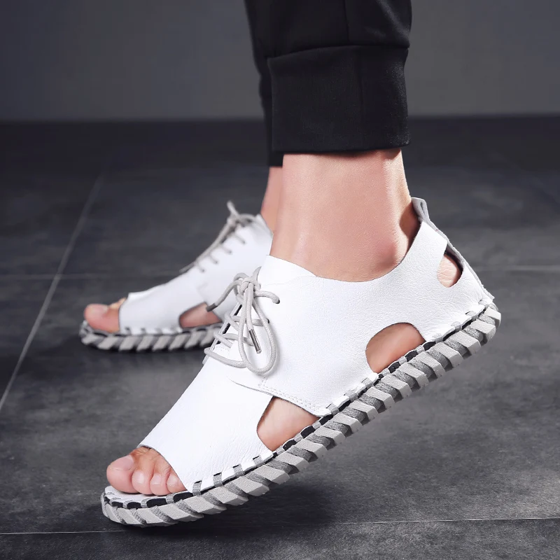 Sandalia Rasteira Sandalia Masculina Couro Mens Sandals Casual Sandles For Men Leather Sandale Ete Homme Sandalias Romanas Work
Sandalia Rasteira Sandalia Masculina Couro Mens Sandals Casual Sandles For Men Leather Sandale Ete Homme Sandalias Romanas Work