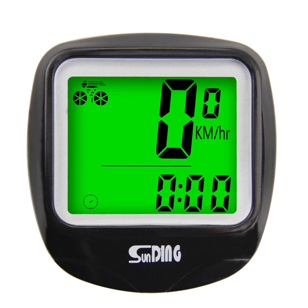 SUNDING waterproof mountain bike bicycle line code meter riding digital LCD display exercise timer bicycle riding speedometer
SUNDING waterproof mountain bike bicycle line code meter riding digital LCD display exercise timer bicycle riding speedometer