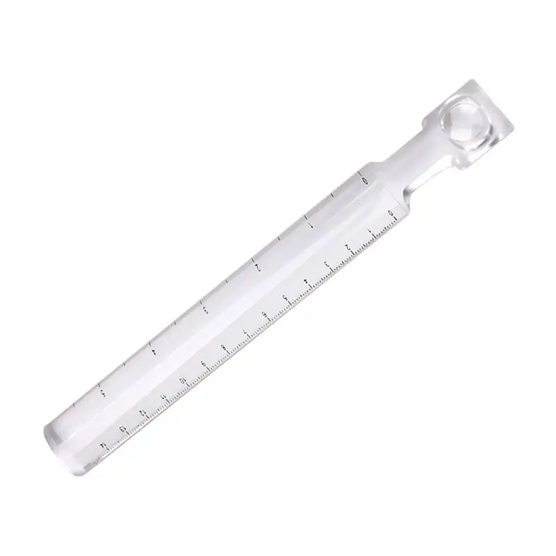 Centimeter Scale Plastic Ruler Straight Ruler Measuring Tool Strong Hard Geometry Tool 2X Magnifying Bar Magnifier Ruler
Centimeter Scale Plastic Ruler Straight Ruler Measuring Tool Strong Hard Geometry Tool 2X Magnifying Bar Magnifier Ruler