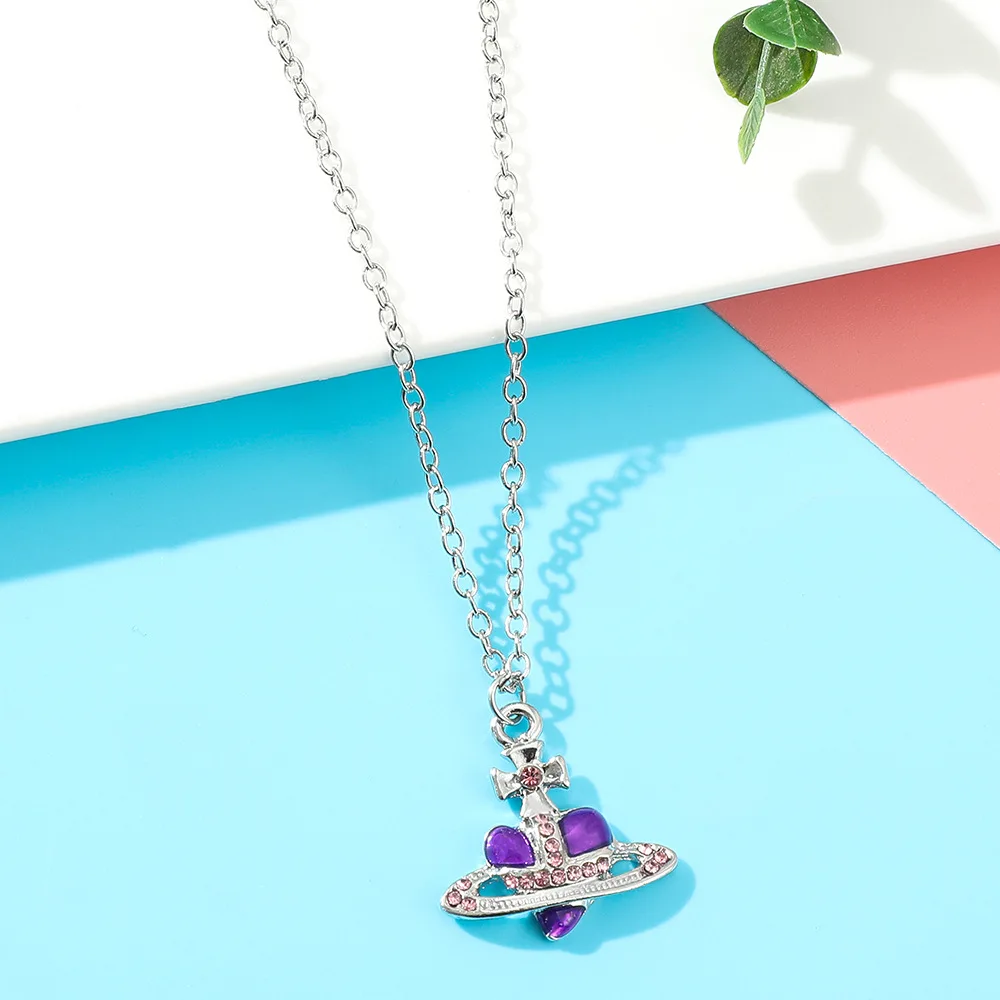 2021 Christmas Necklace Pendant Saturn Diamond Love Cross Necklace for Women Multiple Colors To Choose
2021 Christmas Necklace Pendant Saturn Diamond Love Cross Necklace for Women Multiple Colors To Choose