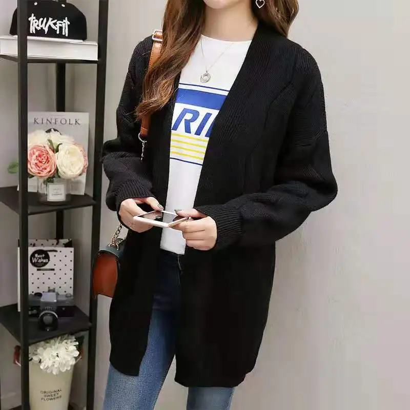 Autumn spring fashion long cardigan for women knitted sweater open front fall outfits 0.7
Autumn spring fashion long cardigan for women knitted sweater open front fall outfits 0.7