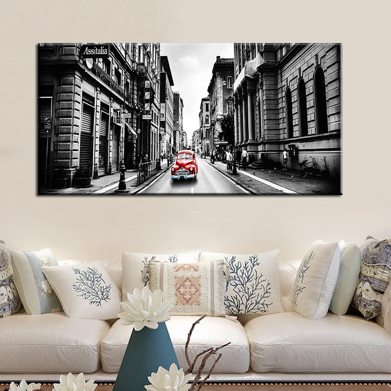 60x120cm-Nordic Red Car Retro Street Landscape Posters and Prints Canvas Painting for Living Room Wall Art Decor Canvas Print
60x120cm-Nordic Red Car Retro Street Landscape Posters and Prints Canvas Painting for Living Room Wall Art Decor Canvas Print