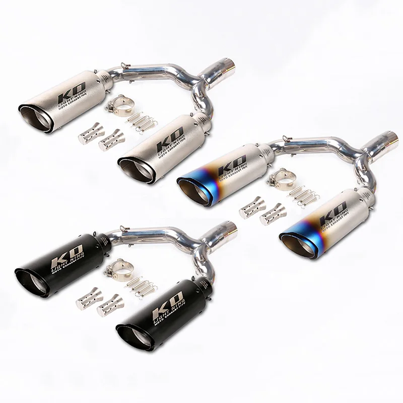 Двойная розетка для Suzuki GSR400 GSR600 выхлопная труба мотоцикла средняя труба без шнуровки 51 мм муфельные съемные дБ убийца Escape 250 мм
Двойная розетка для Suzuki GSR400 GSR600 выхлопная труба мотоцикла средняя труба без шнуровки 51 мм муфельные съемные дБ убийца Escape 250 мм