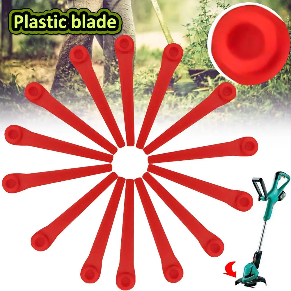 100pcs Swing Plastic Blade Pendants Cutter For Florabest Cordless Grass Trimmer Brushcutter Awn Mower Garden Tool Accessories
100pcs Swing Plastic Blade Pendants Cutter For Florabest Cordless Grass Trimmer Brushcutter Awn Mower Garden Tool Accessories