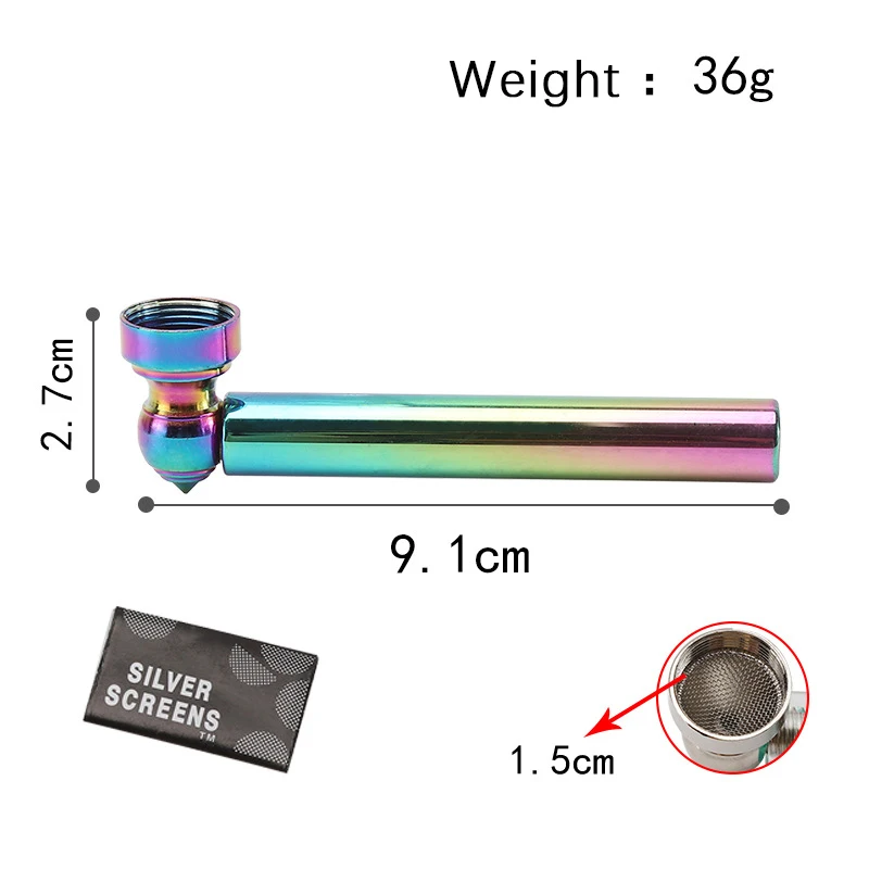2022 Portable Colorful Metal Smoking Pipes Suit With Mini Skull Acrylic Grinder Soot Filter Screen 2 Styles Tobacco Accessories
2022 Portable Colorful Metal Smoking Pipes Suit With Mini Skull Acrylic Grinder Soot Filter Screen 2 Styles Tobacco Accessories