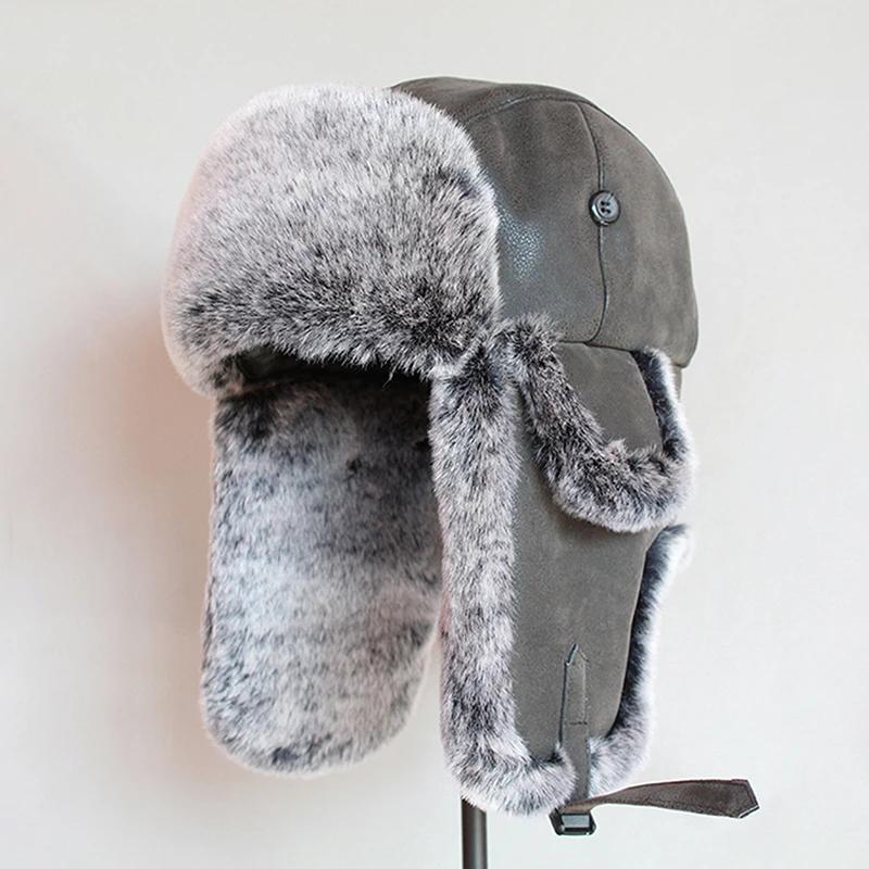 New 2022 Winter Russian Ushanka Hat Soviet Warm Bomber Pilot Hats Fur Outdoor Warm Thicker Caps With Ear Flap
New 2022 Winter Russian Ushanka Hat Soviet Warm Bomber Pilot Hats Fur Outdoor Warm Thicker Caps With Ear Flap