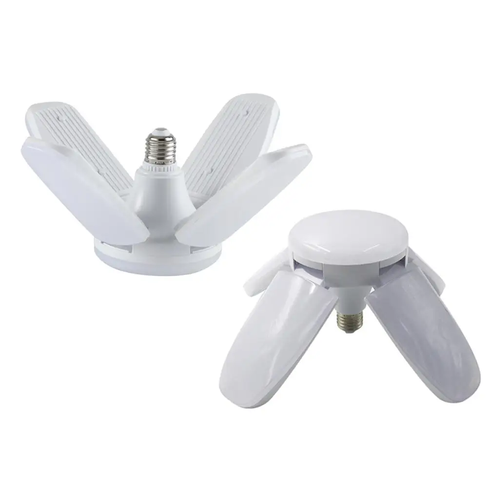 60W E27 Indoor Deformable Light 110-265V Folding Fan Blade LED Work Light Folding Garage Lamp 360 Degree Adjustable Ceiling Lamp
60W E27 Indoor Deformable Light 110-265V Folding Fan Blade LED Work Light Folding Garage Lamp 360 Degree Adjustable Ceiling Lamp
