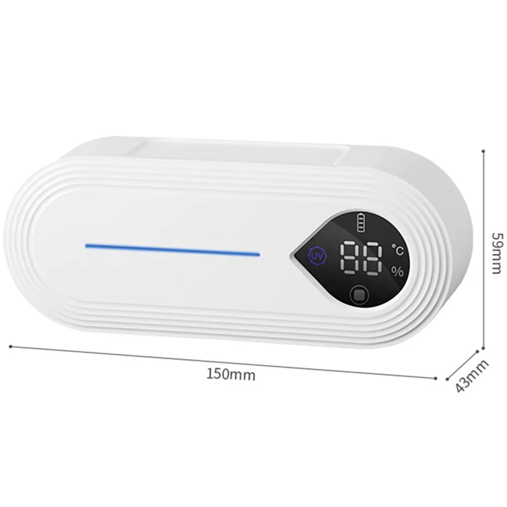 Portable Toothbrush Sterilizer Smart UV Sterilization Toothbrush Holder Wall-Mounted Air-Drying Disinfection USB Toothbrush Rack
Portable Toothbrush Sterilizer Smart UV Sterilization Toothbrush Holder Wall-Mounted Air-Drying Disinfection USB Toothbrush Rack